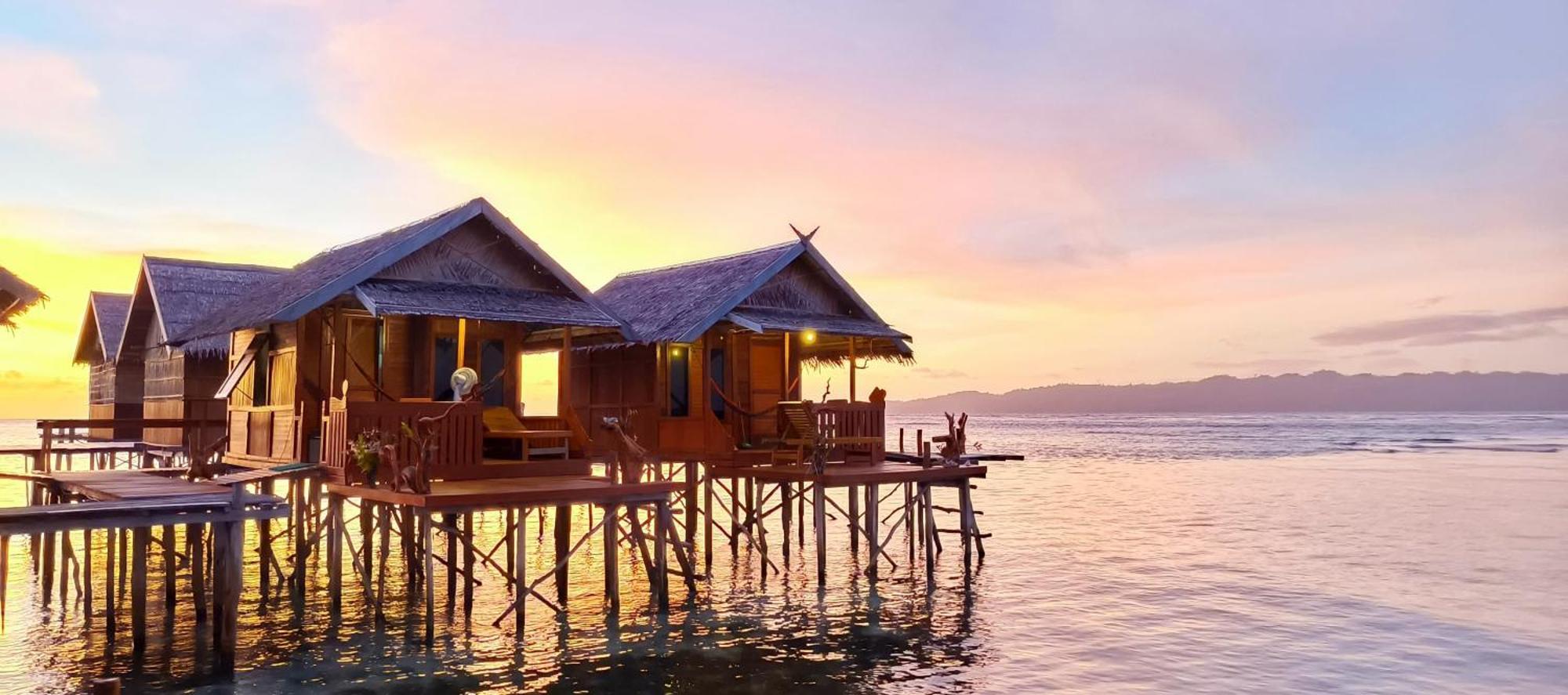 Sunset Homestay Besir Esterno foto
