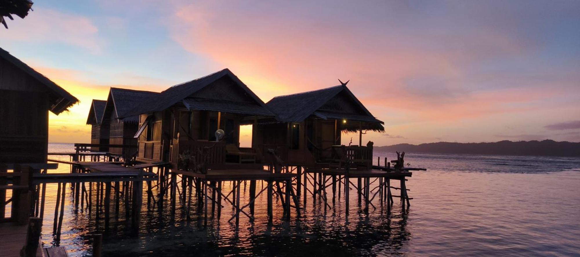 Sunset Homestay Besir Esterno foto